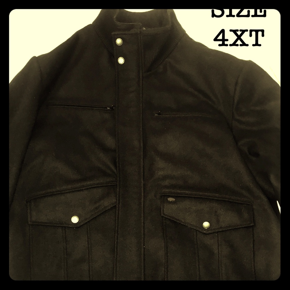 Men’s size 4XT Buffalo David Bitton wool coat.